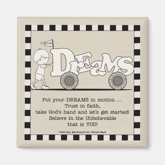 Dreams in Motion Magneet (Voorkant)