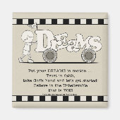 Dreams in Motion Magneet (Voorkant)