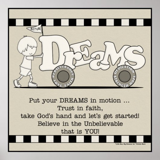 Dreams in Motion Poster (Voorkant)