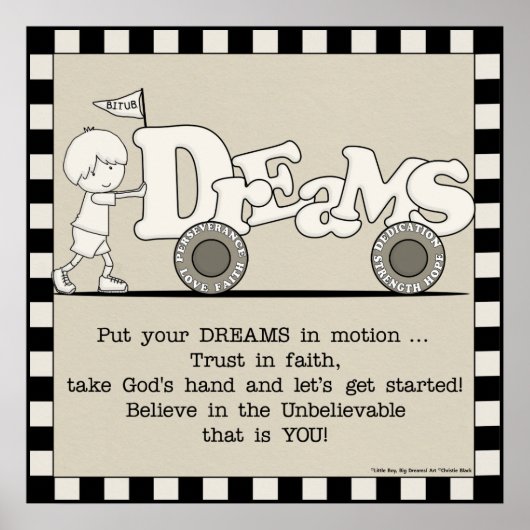 Dreams in Motion Poster (Voorkant)