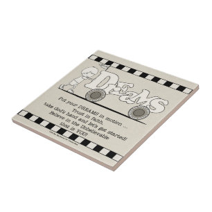 Dreams in Motion Tegeltje