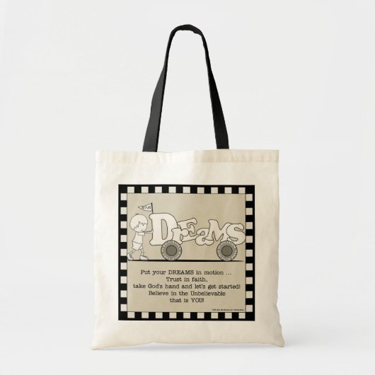 Dreams in Motion Tote Bag (Voorkant)