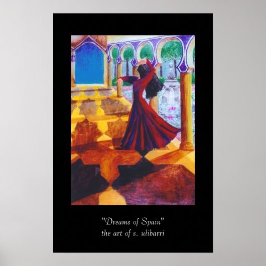 Dreams in Spanje Poster (Voorkant)