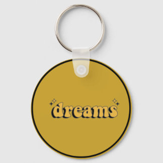 "Dreams in Your Pocket: Encouragement Keychain" Sleutelhanger