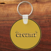 "Dreams in Your Pocket: Encouragement Keychain" Sleutelhanger (Voorkant)
