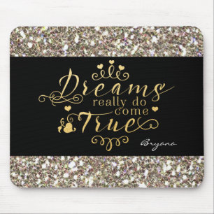 DREAMS KOMEN ECHT GOEDE GlitterMuismat Muismat