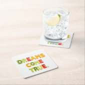 Dreams komen uit kartonnen onderzetters (Insitu)