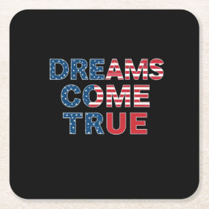 Dreams komen uit kartonnen onderzetters