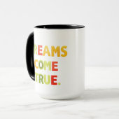 Dreams komen uit mok (Voorkant links)