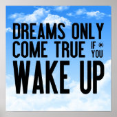 Dreams komen uit poster (Voorkant)