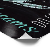 Dreams komen uit Poster van ware paarden door Bihr (Hoek)