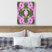 Dreams komen uit True Cosmos Flowers Inspirerend Canvas Afdruk (Insitu (Slaapkamer))