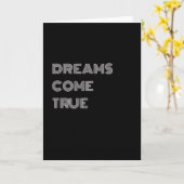 DREAMS KOMEN WAAR KAART (Gele Bloem)