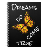 DREAMS KOMEN WAAR NOTITIEBOEK (Voorkant)