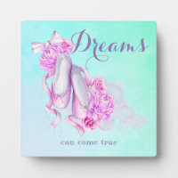 Dreams kunnen echte balletslippers in Waterverf kr