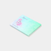 Dreams kunnen echte roze balkslippers krijgen post-it® notes (Schuin)