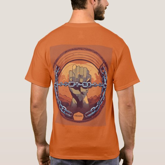 Dreams Liberty Freedom Tatoo design T-shirt (Achterkant)