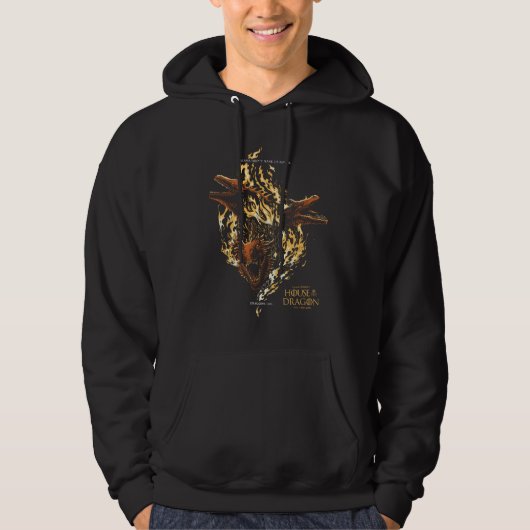 Dreams maakten ons geen koningen. Dragons wel. Hoodie (Voorkant)