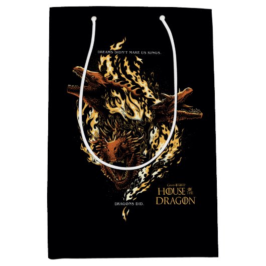 Dreams maakten ons geen koningen. Dragons wel. Medium Cadeauzakje (Voorkant)