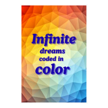Dreams Motivational Poster Wall Art Home Decor