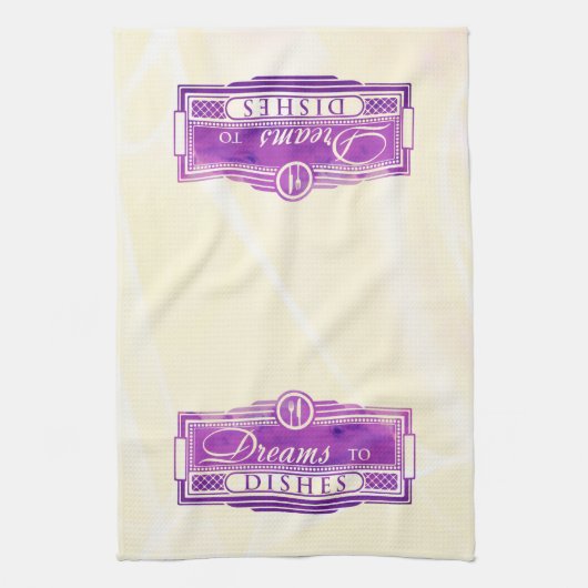 Dreams naar Dish Kitchen Towel Theedoek (Verticaal)