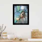 Dreams of Atlantis Mermaid Poster (Keuken)