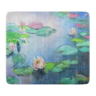Dreams of Giverny, Glass Cutting Board Snijplank