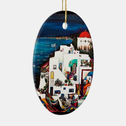 Dreams op het Griekse eiland Keramisch Ornament (Rechts)