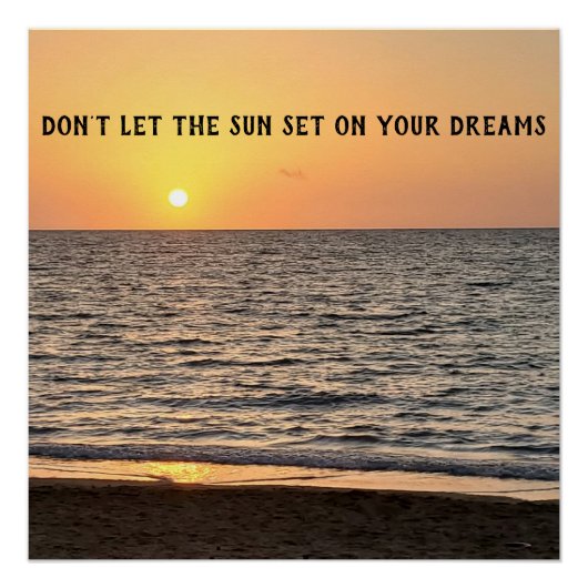 Dreams Perfect Poster (Voorkant)