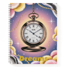 Dreams Pocket Watch Sky Spiral Notitieboek