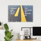 "Dreams" Positief Poster voor wandkunst (Thuiskantoor)