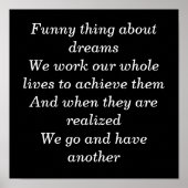 Dreams Poster (Voorkant)