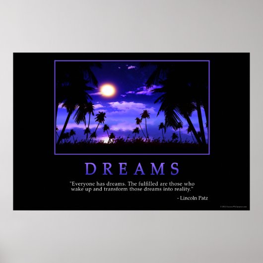 Dreams Poster (Voorkant)