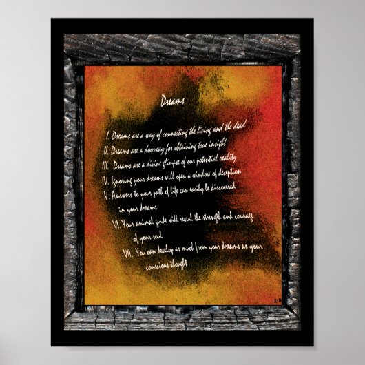 Dreams Poster (Voorkant)