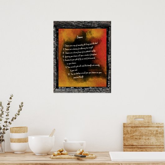 Dreams Poster (Keuken)