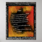 Dreams Poster (Voorkant)