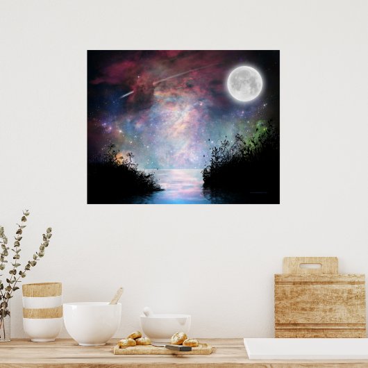 Dreams Print_1 Poster (Keuken)