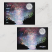 Dreams Print_1-profielkaart Visitekaartje (Voorkant / Achterkant)