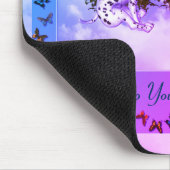 Dreams Puppy Butterflies Inspirerend Muismat (Hoek)