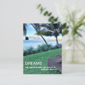 Dreams Real Estate briefkaart (Staand voorkant)