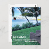 Dreams Real Estate briefkaart (Voorkant / Achterkant)