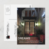 Dreams Real Estate briefkaart (Voorkant / Achterkant)