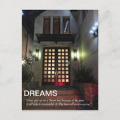 Dreams Real Estate briefkaart (Voorkant)