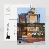 Dreams Real Estate briefkaart (Voorkant / Achterkant)