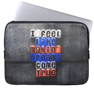 Dreams realiseren, Motivatie Laptop Sleeve