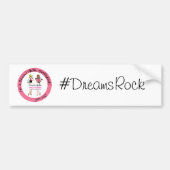 Dreams Rock Bumpersticker (Voorkant)