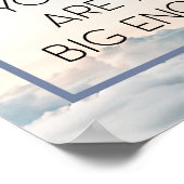 Dreams Scare You Quote Poster (Hoek)