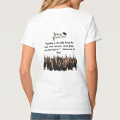 Dreams Take Flight wit T-shirt (Achterkant)
