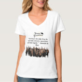 Dreams Take Flight wit T-shirt (Voorkant)