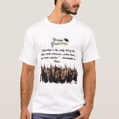 Dreams Take Flight wit T-shirt (Voorkant)